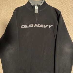 Old Navy Black and Gray Pullover